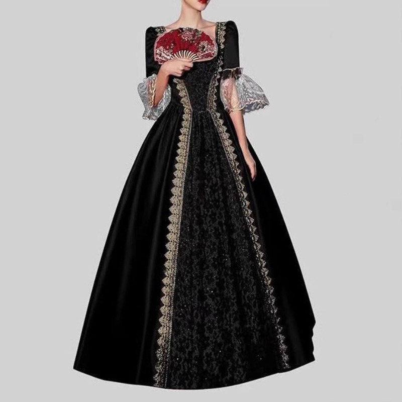 Costumes - فستان نسائي جديد من طراز العصور