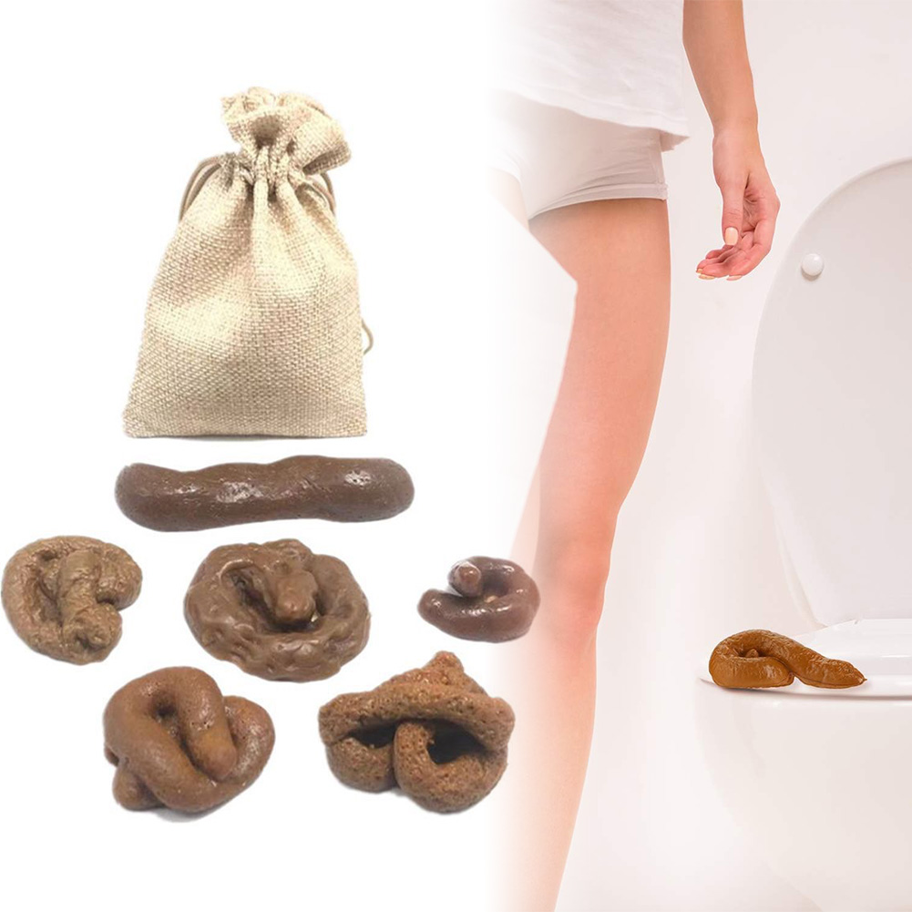 6 قطعة/المجموعة أنبوب المزحة ل - مراجعة Fake Poop Gag Gift وسعره