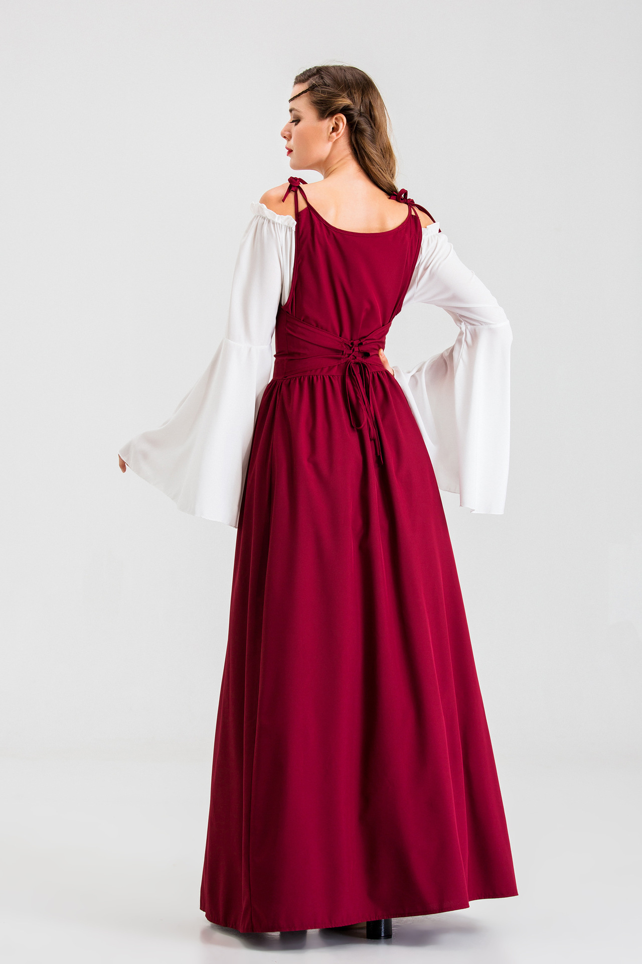 سيدة القرون الوسطى فستان الأمي - مراجعة Medieval Renaissance Dress Women وسعره