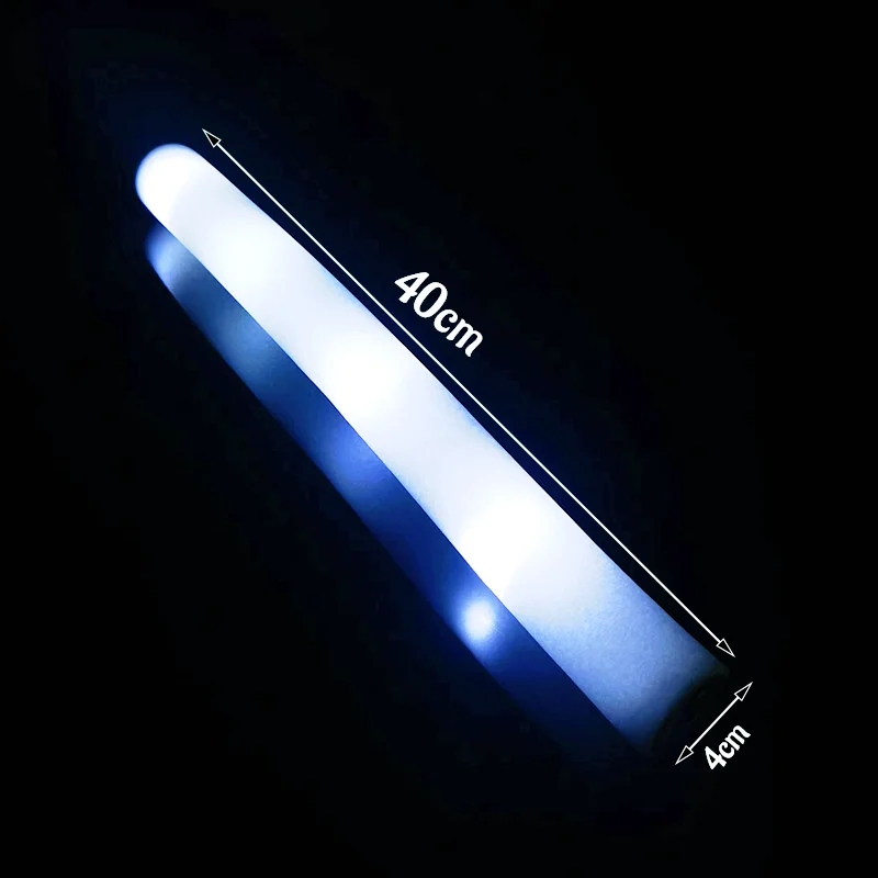عصي فوم ليد بتأثير وامض ، ضوء  - مراجعة Flashing Led Foam Sticks Party وسعره