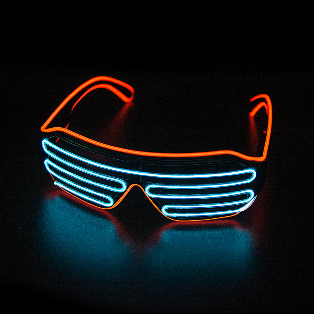 LED متوهجة نظارات Gafas مضيئة  - مراجعة Glow In The Dark Party Glasses وسعره