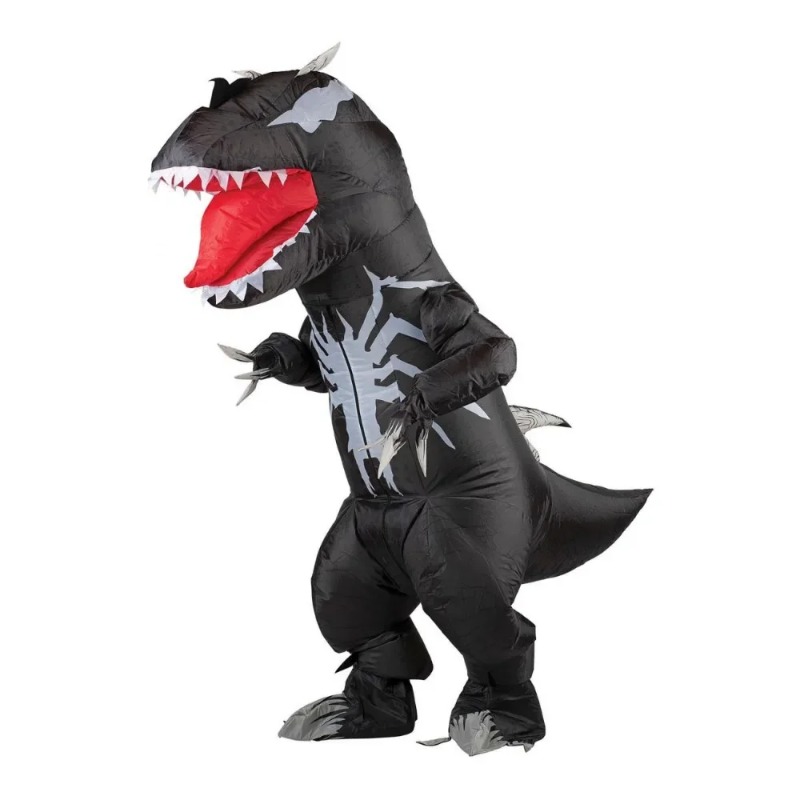 جديد ديناصور نفخ زي تأثيري أني - مراجعة Inflatable Dinosaur Costume Adult وسعره