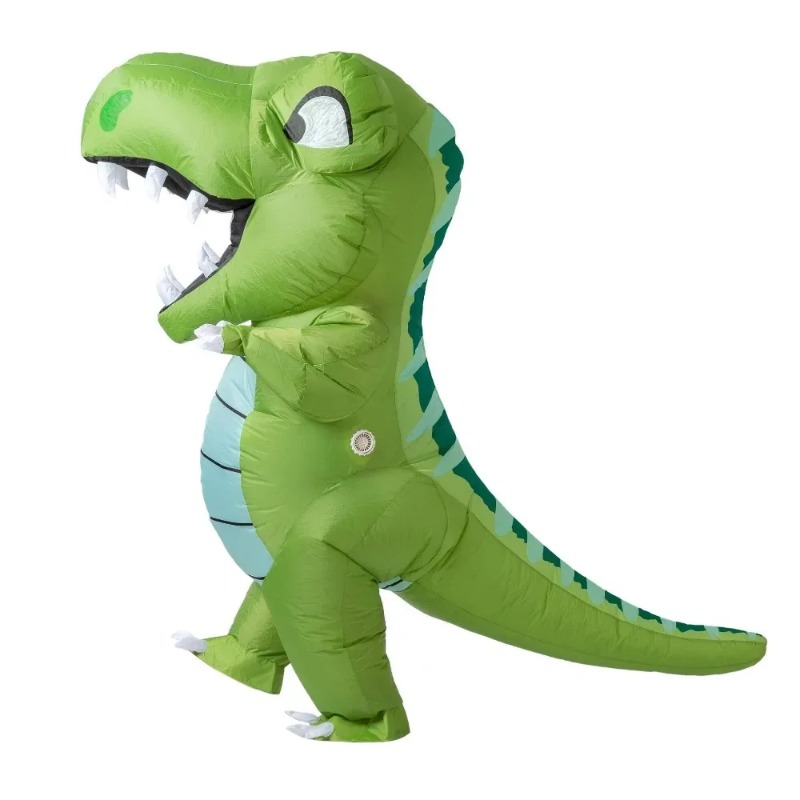 جديد ديناصور نفخ زي تأثيري أني - مراجعة Inflatable Dinosaur Costume Adult وسعره
