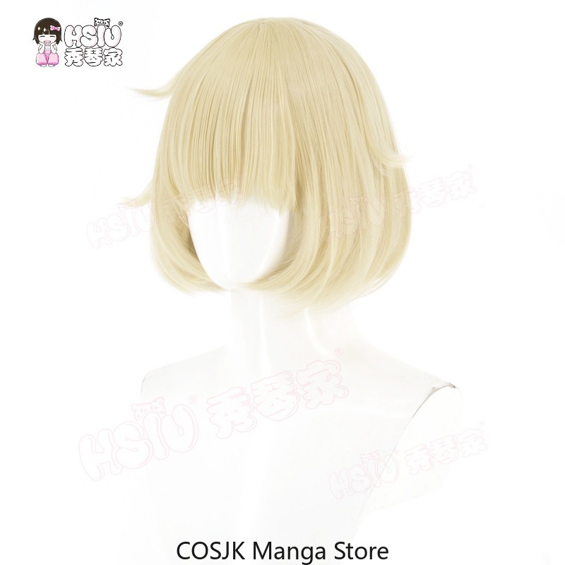 شعر مستعار أنمي جديد: شعر بوب  - مراجعة Anime Cosplay Wig Heat Resistant وسعره