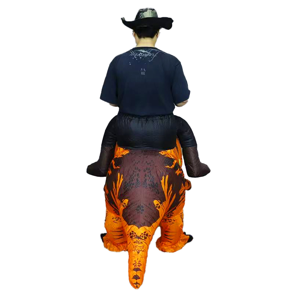 زي ديناصور قابل للنفخ على شكل  - مراجعة Inflatable Dinosaur Costume Adult وسعره