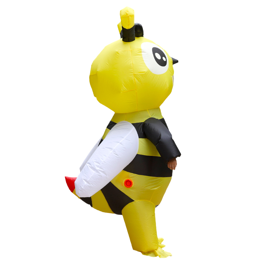 زي حفلات قابل للنفخ على شكل فأ - مراجعة Inflatable Dinosaur Costume Adult وسعره