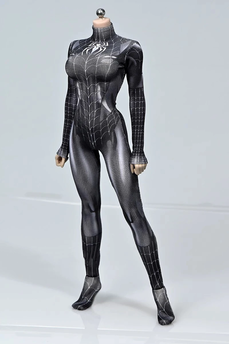 1/6 مقياس حللا أنيمي الفتيات ا - مراجعة Spiderman Jumpsuit Kids وسعره