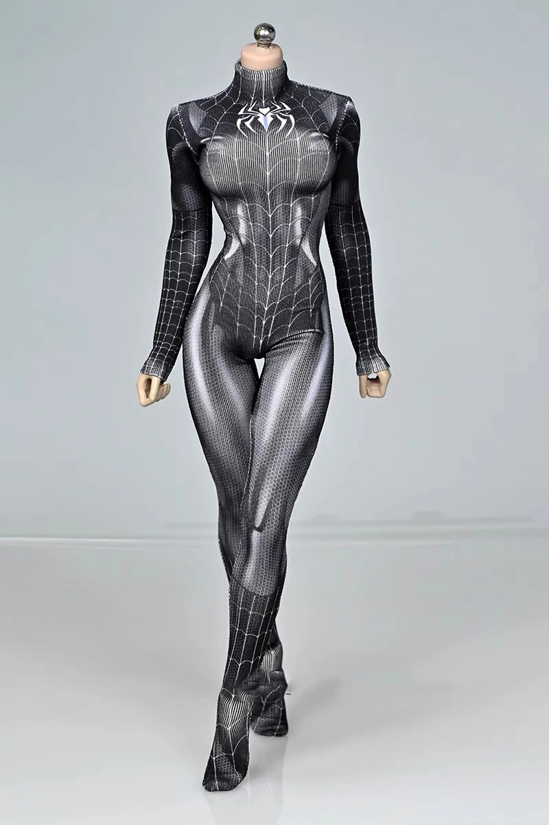 1/6 مقياس حللا أنيمي الفتيات ا - مراجعة Spiderman Jumpsuit Kids وسعره