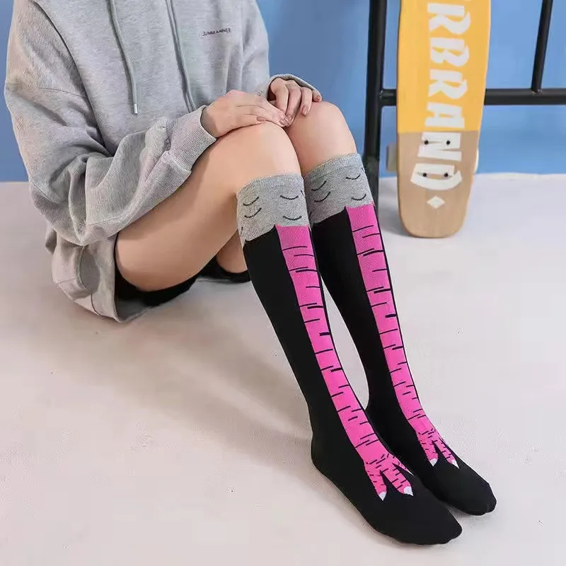 مضحك الدجاج باو تخزين الإفراط  - مراجعة Funny Chicken Leg Socks وسعره
