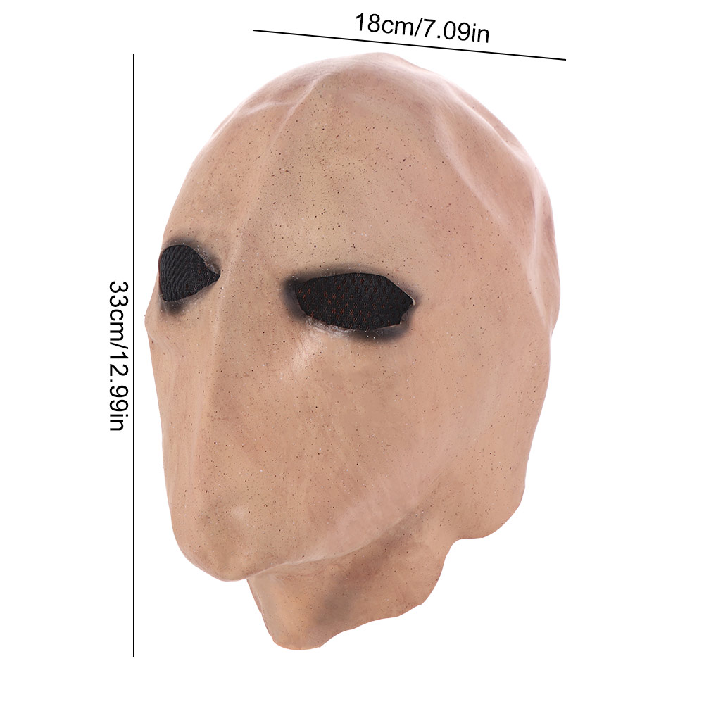 قناع الرجل بلا وجه لهالوين، قن - مراجعة Latex Alien Mask Realistic وسعره