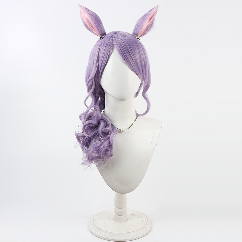 Mejiro شعر مستعار تأثيري Umamu - مراجعة Anime Cosplay Wig Heat Resistant وسعره