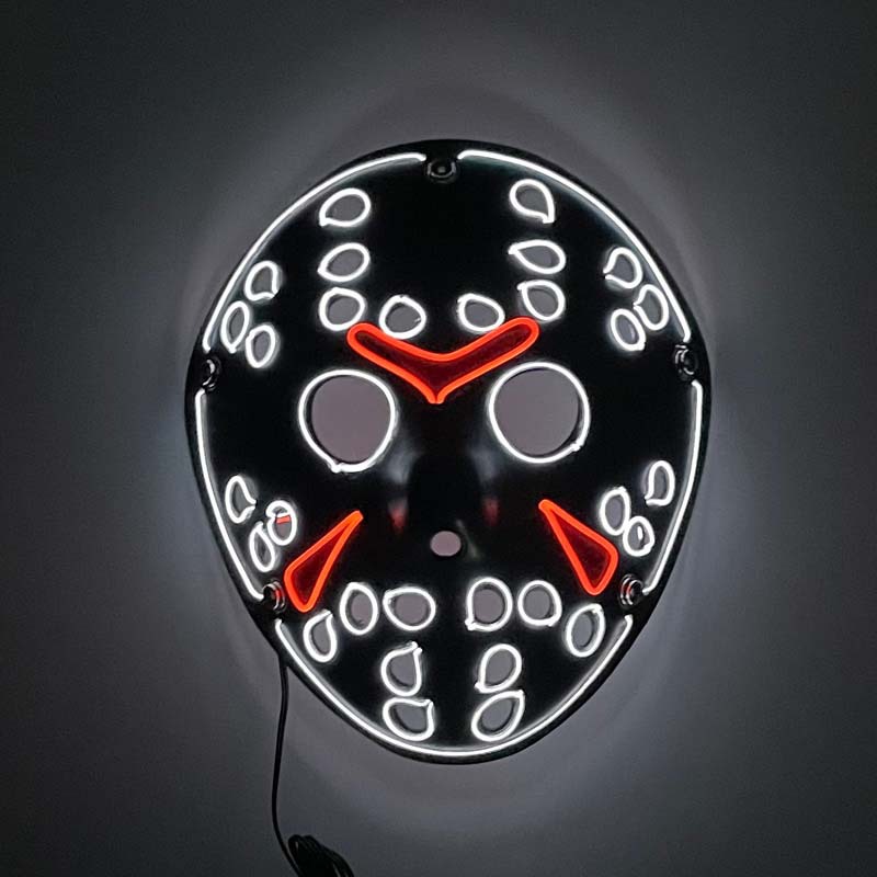 قناع تطهير مضيئة لعام 2023، قن - مراجعة Led Purge Mask Halloween وسعره