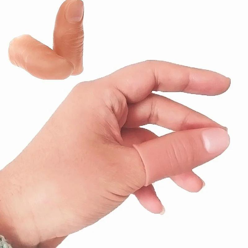 5 قطعة/المجموعة/المجموعة وهمية - مراجعة Thumb Tip Magic Trick Set وسعره
