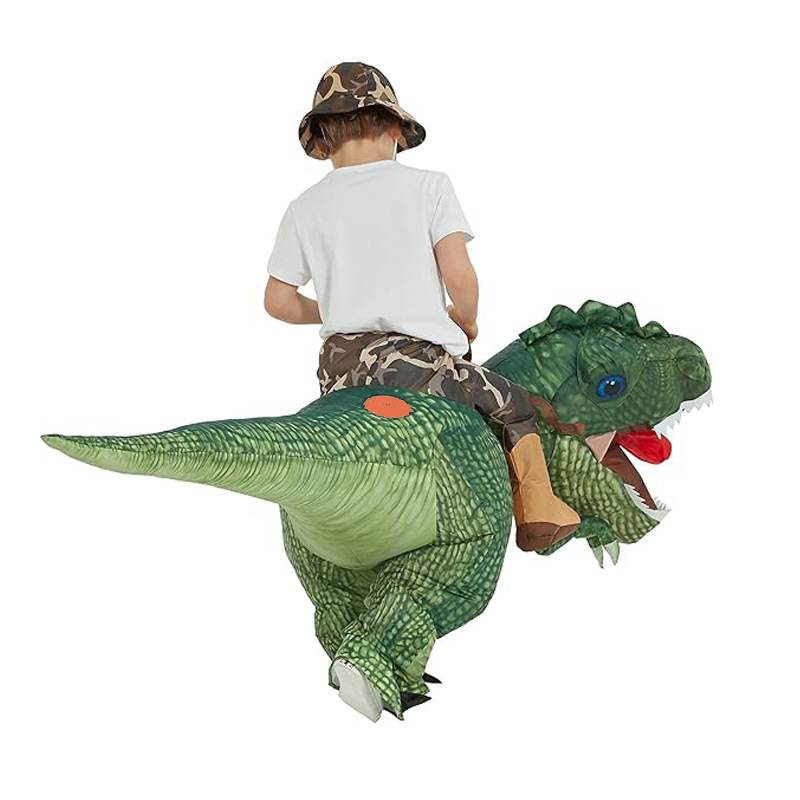 أحدث زي تنكري قابل للنفخ على ش - مراجعة Inflatable Dinosaur Costume Adult وسعره