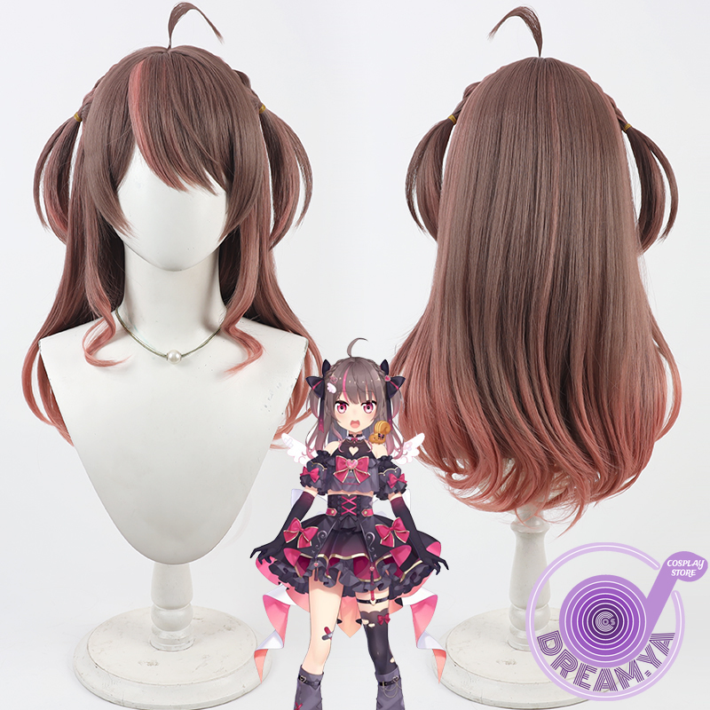 Natsuiro Matsuri شعر مستعار تأ - مراجعة Anime Cosplay Wig Heat Resistant وسعره