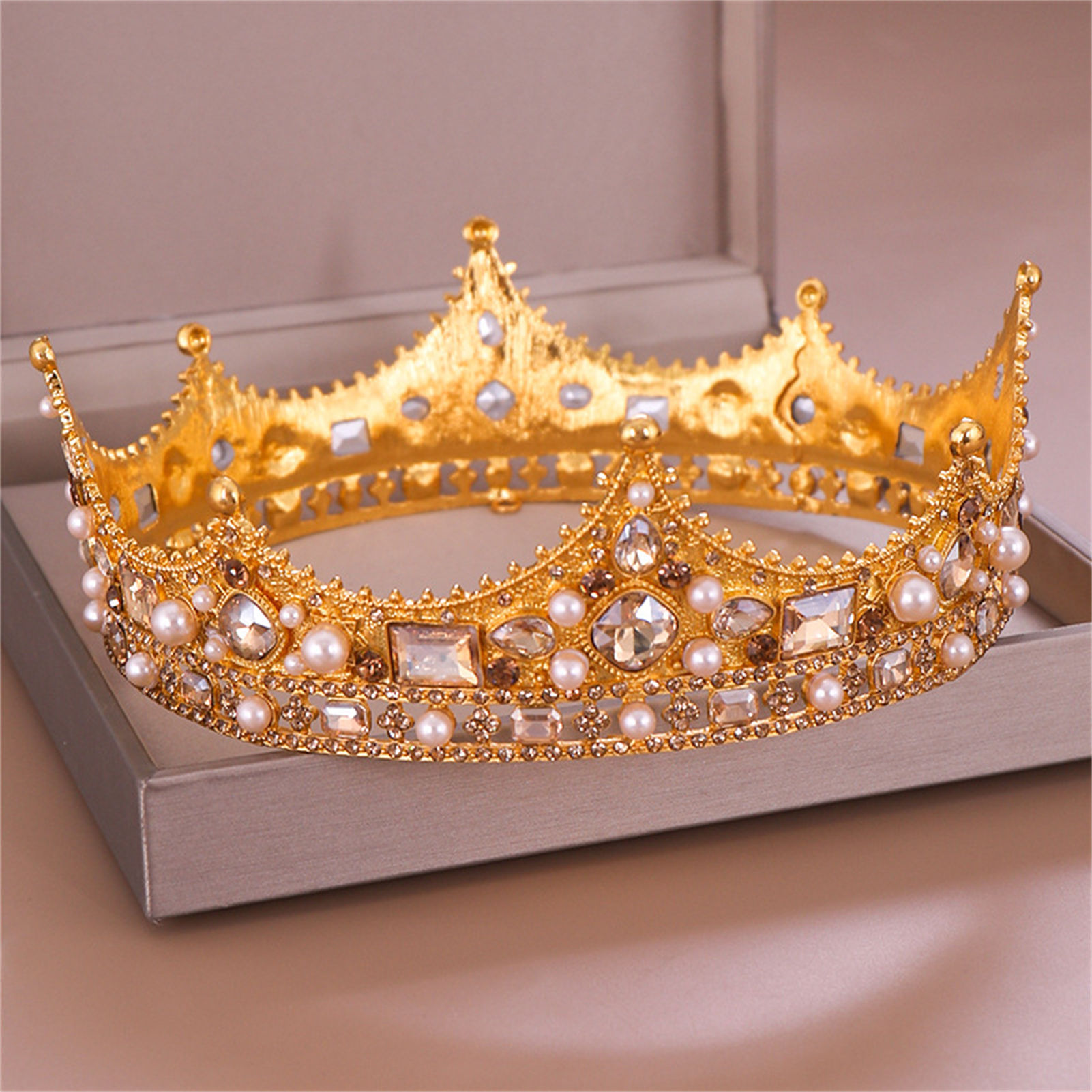 تاج زفاف مرصع بالأحجار الكريمة - مراجعة Party Supplies وسعره