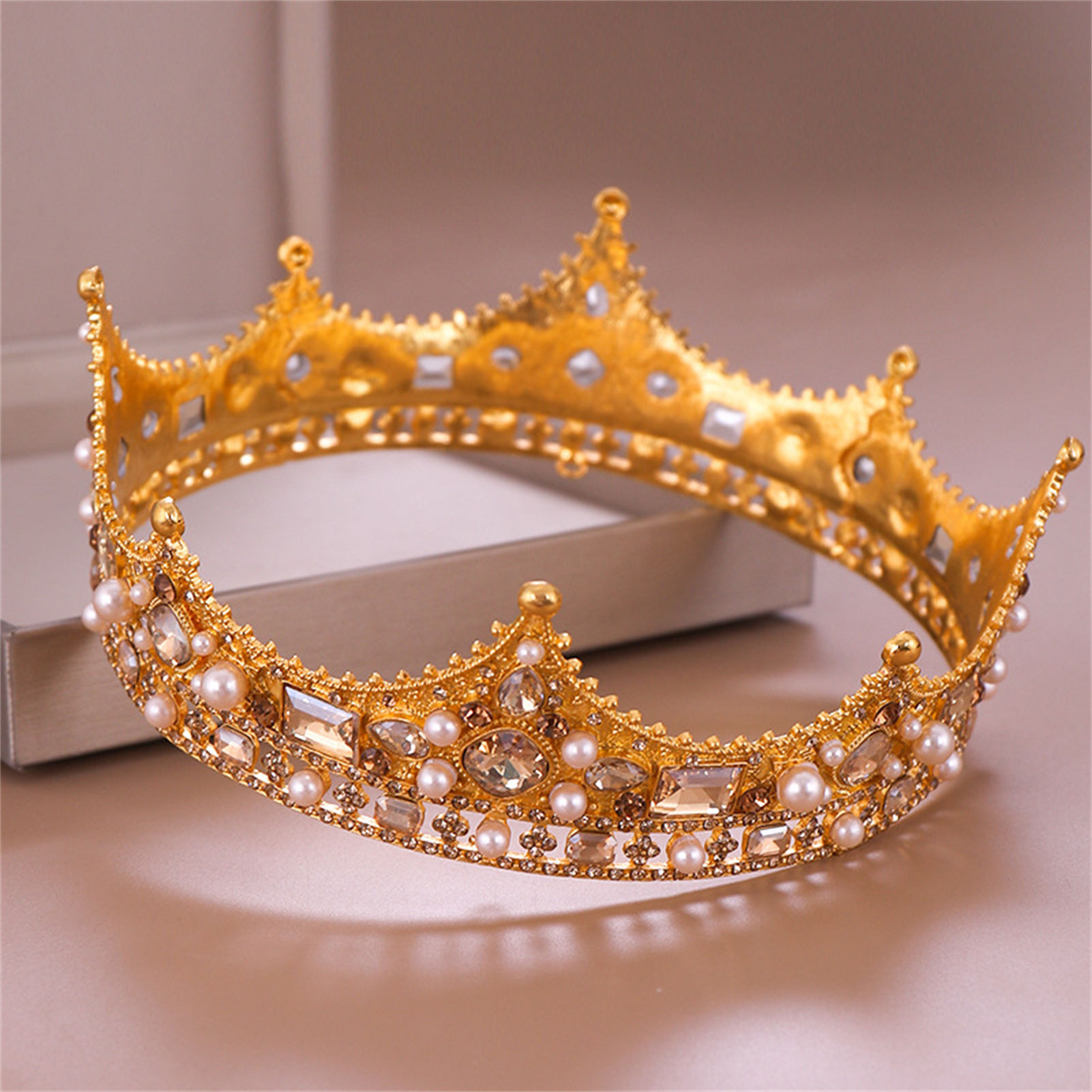 تاج زفاف مرصع بالأحجار الكريمة - مراجعة Party Supplies وسعره
